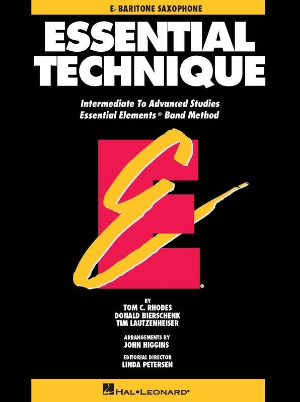 Essential Technique — Baritone Saxophone, Original Series (Hal Leonard)