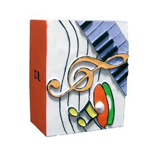 Pen Holder - Orange Clef