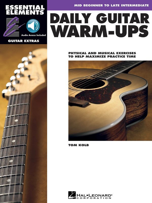 Essential Elements for Guitar — Daily Warm-Ups, Book/Online Audio TAB (Hal Leonard)