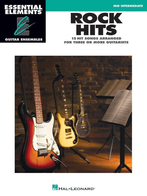 Rock Hits — Essential Elements Guitar Ensemble, Early Intermediate (Hal Leonard)