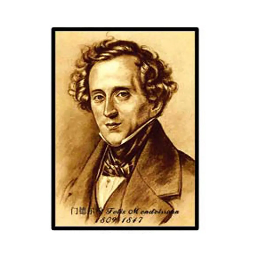Musician Print 42x30cm - Mendelssohn