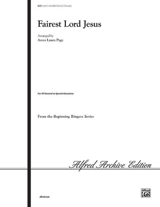 Fairest Lord Jesus Handbell