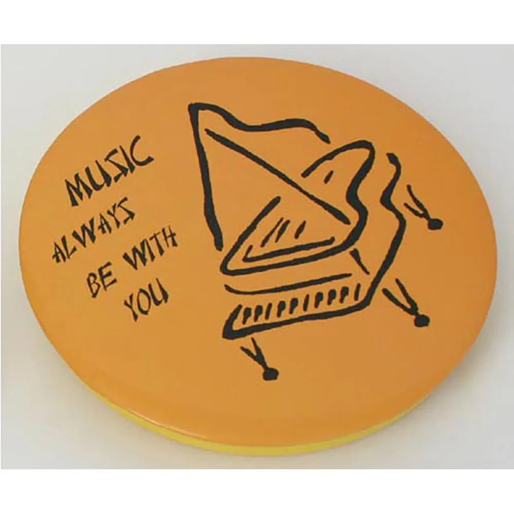 Yellow Money Deposit Can with Piano Design