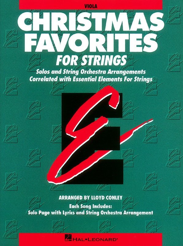 Essential Elements Christmas Favorites for Strings — Viola (Hal Leonard)