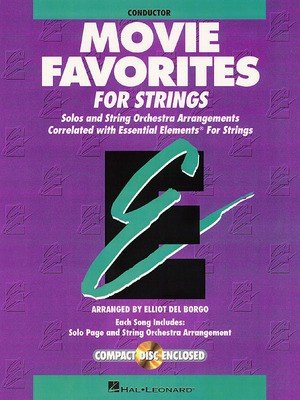 Movie Favorites for Strings — Conductor's Score & Book/Online Audio (Hal Leonard)