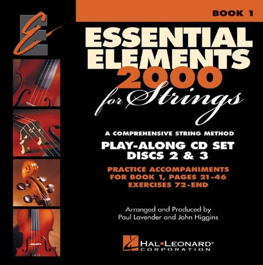Essential Elements 2000 for Strings, Vol. 1 — CDs 2 & 3 (Hal Leonard)