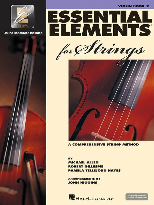 Essential Elements For Strings Bk2 Violin Eei (Hal Leonard)
