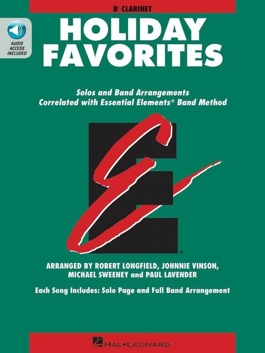 Essential Elements Holiday Favorites for Bb Clarinet