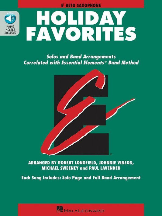 Essential Elements Holiday Favorites for Alto Saxophone