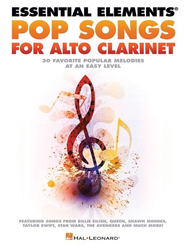 Essential Elements Pop Songs for Alto Clarinet by Hal Leonard