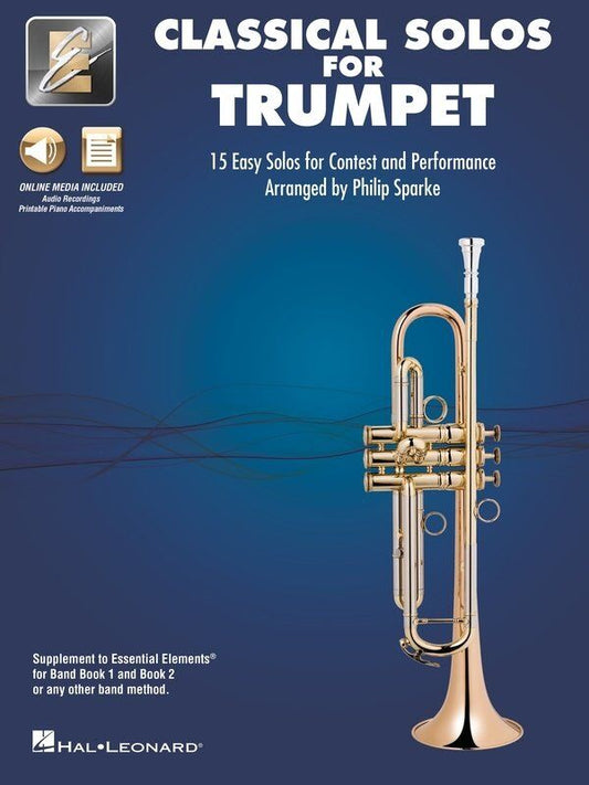 Classical Solos for Trumpet with Online Audio & Printable Piano Accompaniments