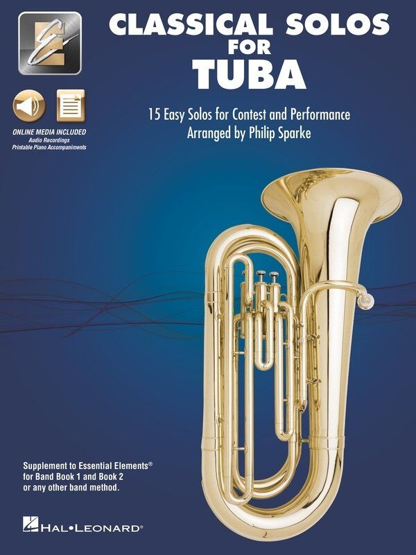 Classical Solos for Tuba with Online Audio & Printable Piano Accompaniments