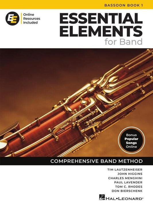 Essential Elements for Band - Bassoon Book 1