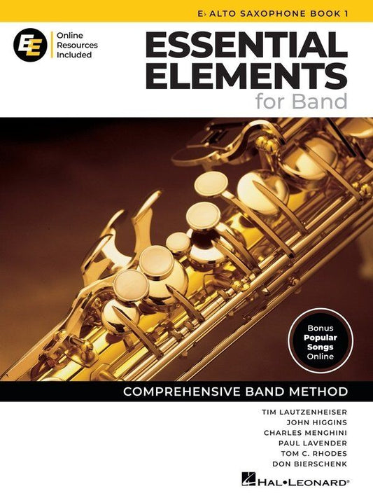 Essential Elements for Band - Eb Alto Sax Book 1