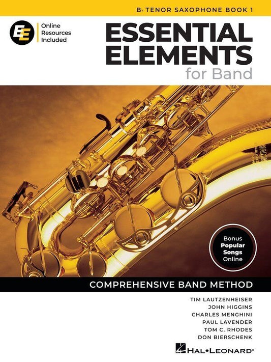 Essential Elements for Band - Bb Tenor Sax Book 1