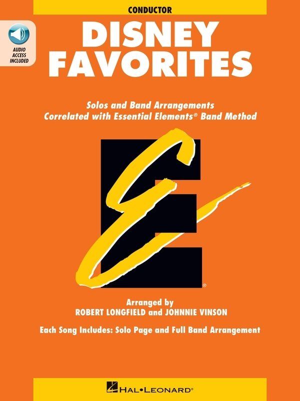 Disney Favorites Conductor's Edition - Essential Elements Band Folios
