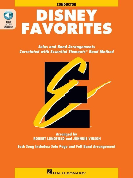 Disney Favorites Conductor's Edition - Essential Elements Band Folios