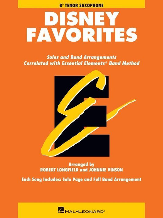 Disney Favorites Tenor Saxophone - Essential Elements