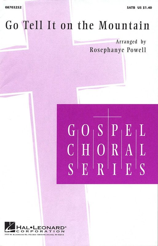 Go Tell It on the Mountain — SATB Choral Score (Hal Leonard)