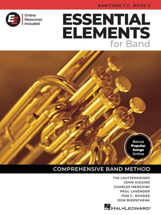 Essential Elements for Band - Baritone T.C. Book 2 by Hal Leonard