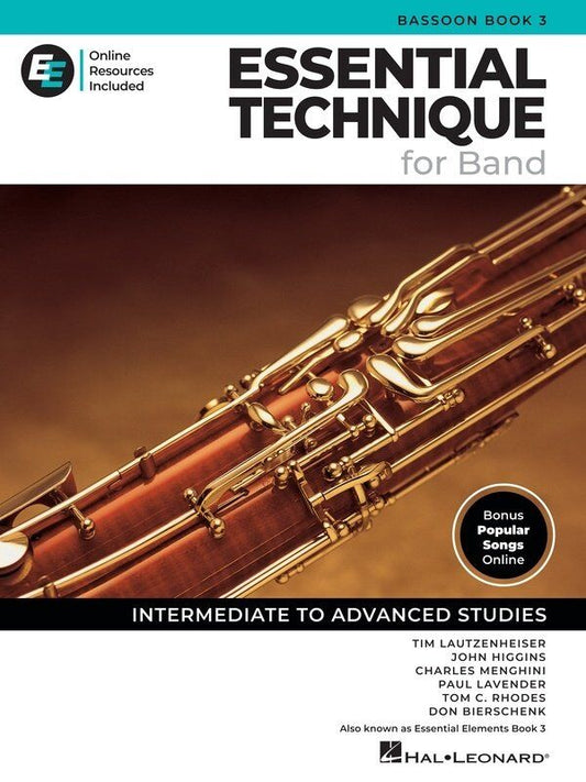 Essential Technique for Band - Bassoon Book 3