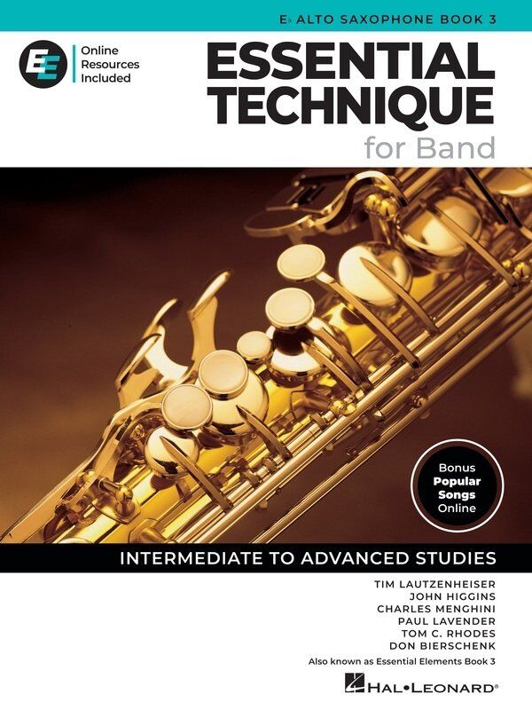 Essential Technique for Band - Eb Alto Sax Book 3