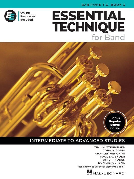 Essential Technique for Band - Baritone T.C. Book 3