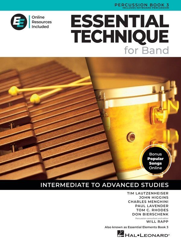 Essential Technique for Band - Percussion Book 3