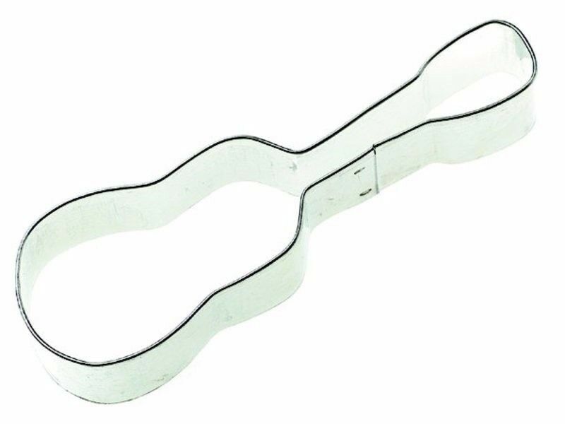Guitar Shaped Cookie Cutter Music Giftware