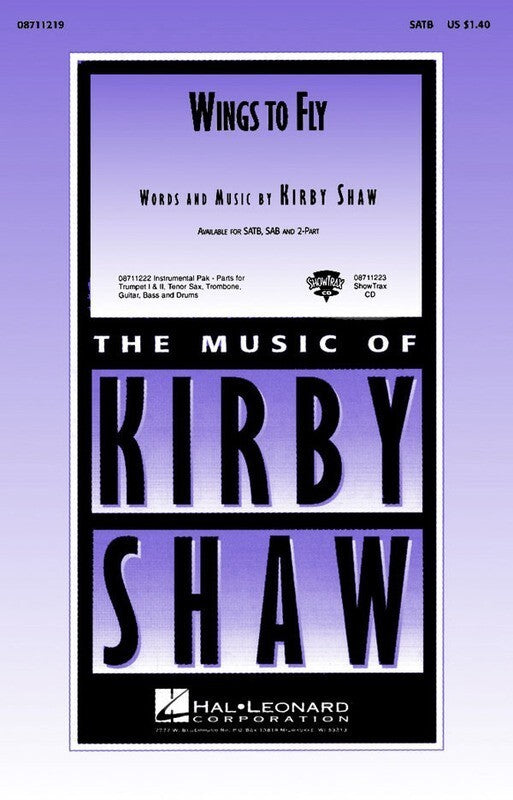 Wings To Fly SATB Arr Shaw