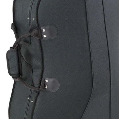 TG Lightweight Cello Case with Wheels - Black 1/8 — view 4