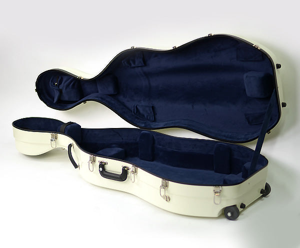 Case Cello Fibreglass-Bobelock-Ivory 3/4