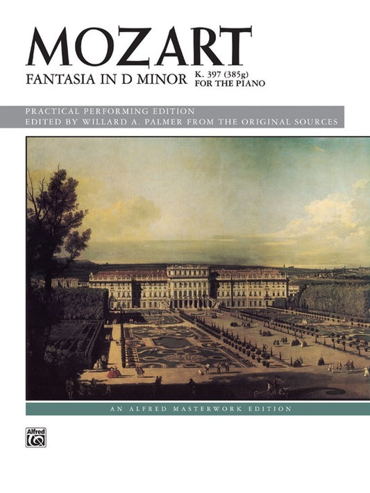 Mozart Fantasia K 397 D Min Piano