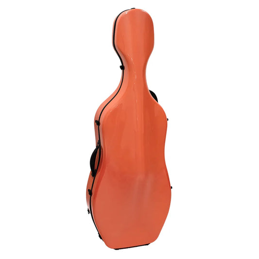 TG Polycarbonate Cello Case with Music Pocket - Burnt Orange