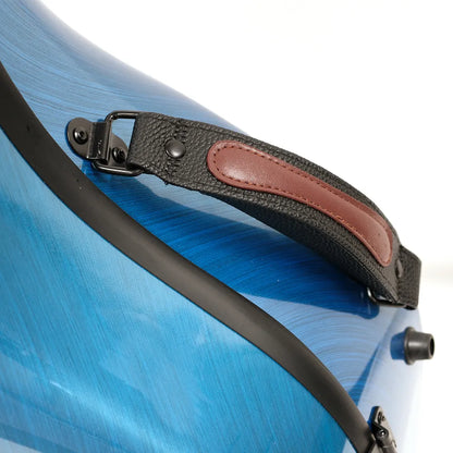 TG Polycarbonate Cello Case with Music Pocket - Blurple — view 6