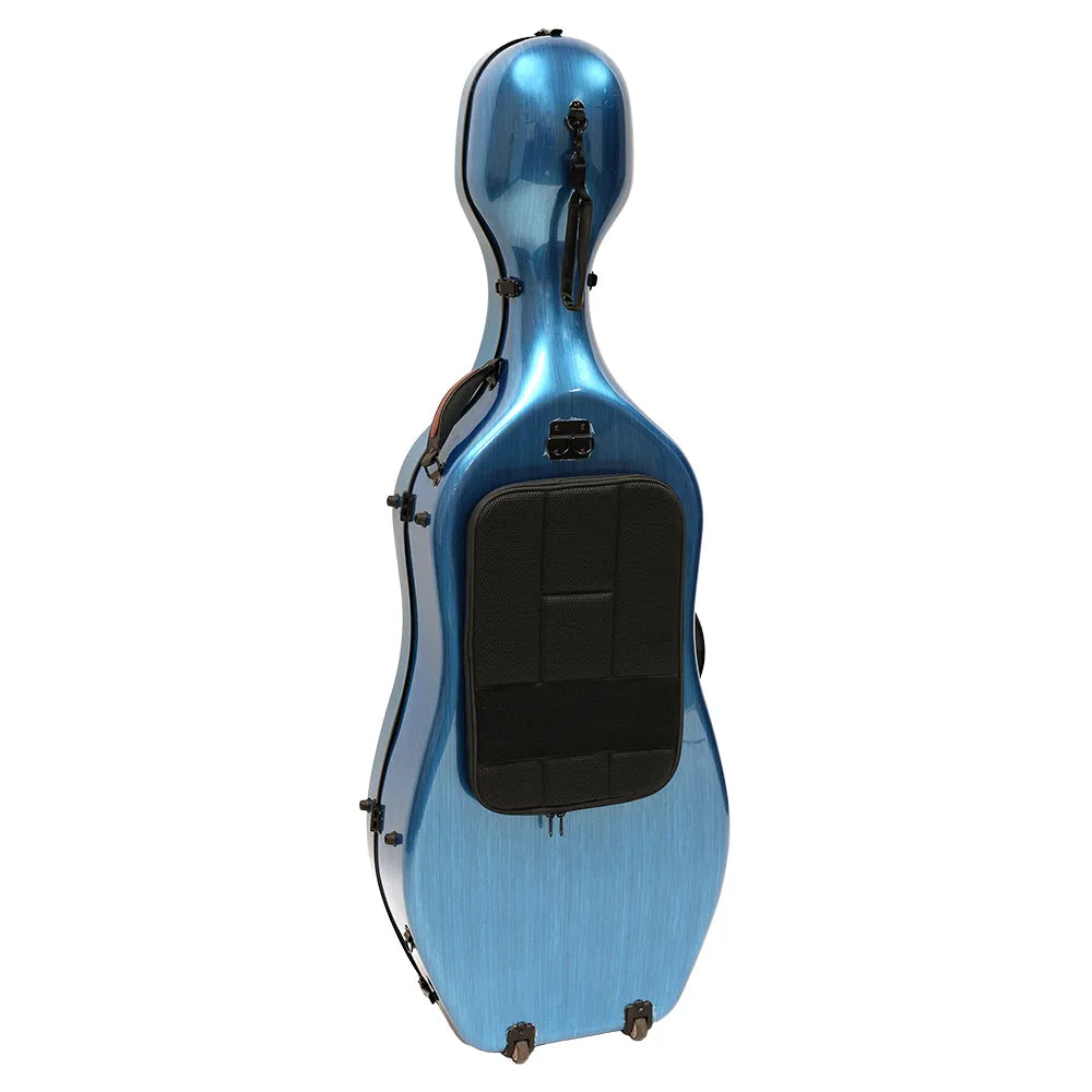 TG Polycarbonate Cello Case with Music Pocket - Blurple — view 2