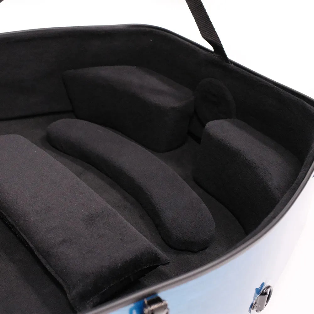 TG Polycarbonate Cello Case with Music Pocket - Blurple — view 5