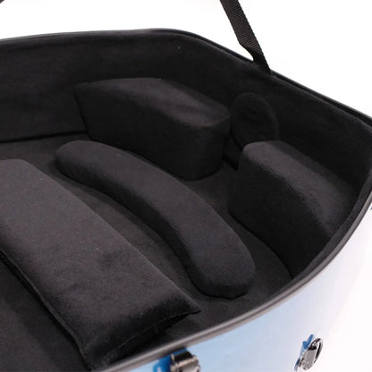 TG Polycarbonate Cello Case with Music Pocket - Blurple — view 5