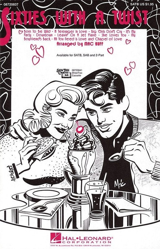 Sixties with a Twist — SAB Choral Score, arr. Mac Huff (Hal Leonard)