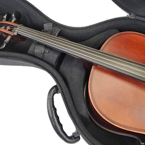 HQ Cello Hard Bag Adaptor Insert 1/2 to 1/4, Lightweight, Three-Piece — view 2