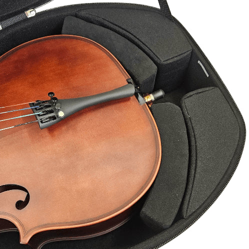 HQ Cello Hard Bag Adaptor Insert 1/2 to 1/4, Lightweight, Three-Piece — view 3