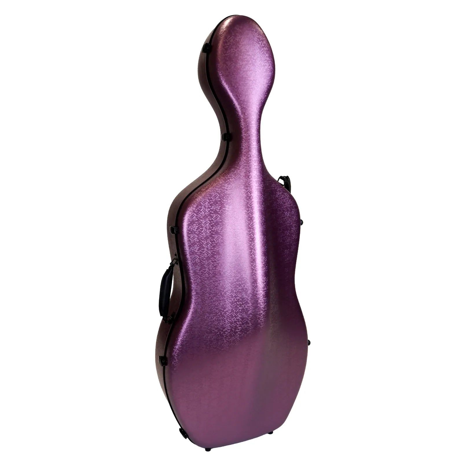 HQ Polycarbonate Cello Case DIGI Pink with Internal Padding and Wheels