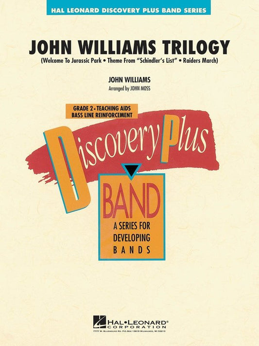 John Williams Trilogy — Concert Band Grade 2, Score & Parts (Hal Leonard)