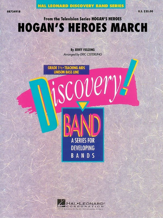 Hogan's Heroes March — Concert Band Grade 1, Score & Parts (Hal Leonard)