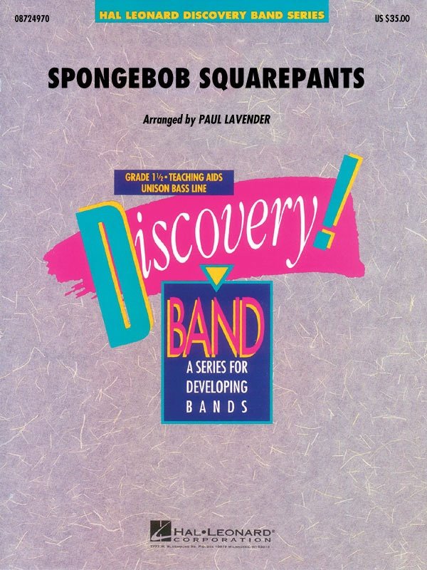Spongebob Squarepants Cb1.5 Sc/Pts (Hal Leonard)