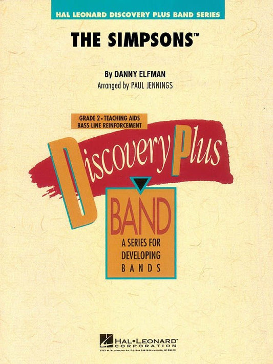 The Simpsons Theme — Concert Band Grade 2, Score & Parts (Hal Leonard)