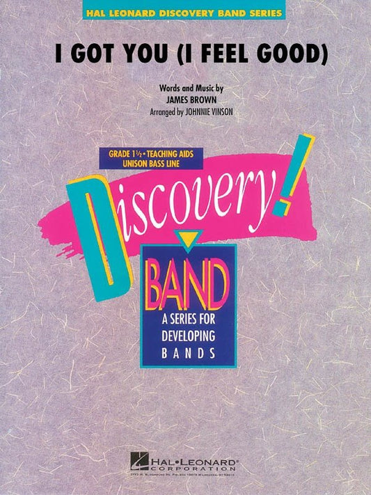 I Got You (I Feel Good) — Concert Band Grade 1.5, Score & Parts (Hal Leonard)