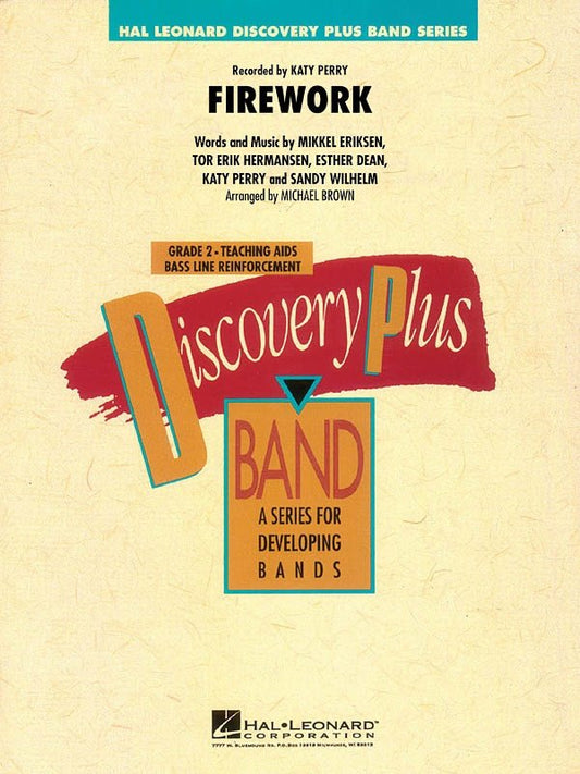 Firework — Concert Band Grade 2, Score & Parts (Hal Leonard)