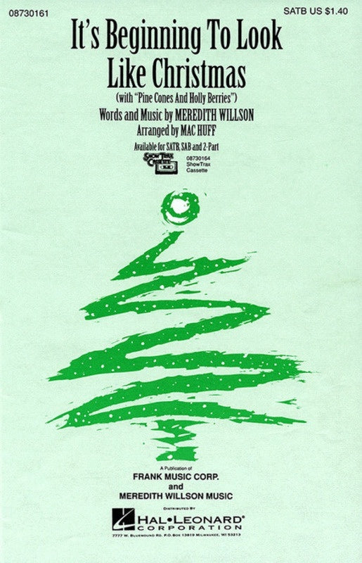 Its Beginning Look Like Xmas SATB (C/R)