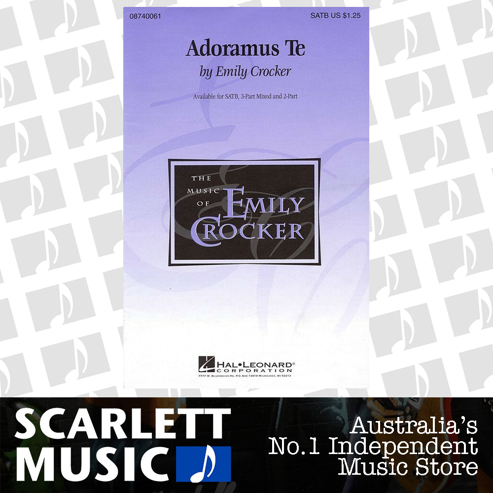 Adoramus Te SATB Arr Crocker — view 2